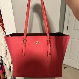 pink coach purse
